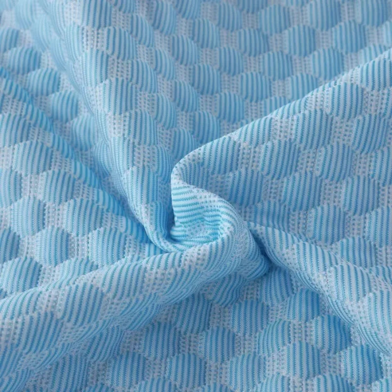 Summer Cooling Pillowcase – Ice Bean Cool Touch Cover 19×29 in (No Pillow)