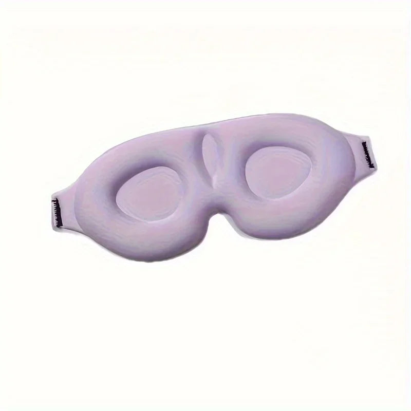 3D Silk Sleep Eye Mask – Soft Comfortable Blindfold for Travel & Sleep