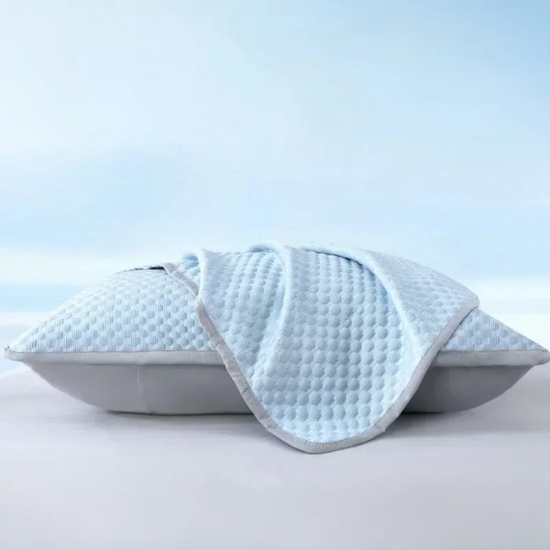 Summer Cooling Pillowcase – Ice Bean Cool Touch Cover 19×29 in (No Pillow)