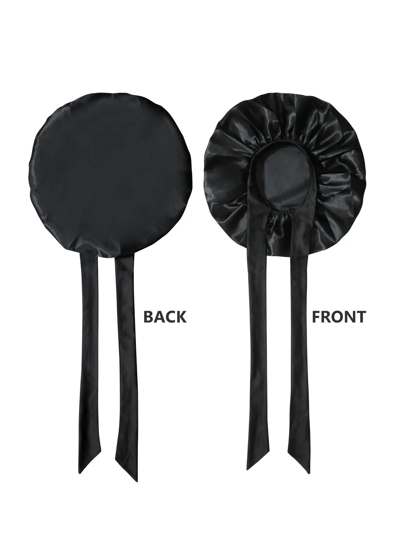 Silk Satin Sleep Bonnet – Adjustable Hair Bonnet for Women & Men