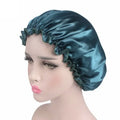 Silk Satin Sleep Cap – Adjustable Night Hair Care Bonnet
