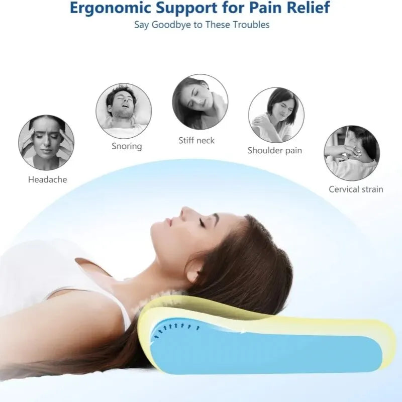 Butterfly Memory Foam Cervical Pillow – Orthopedic Neck Support