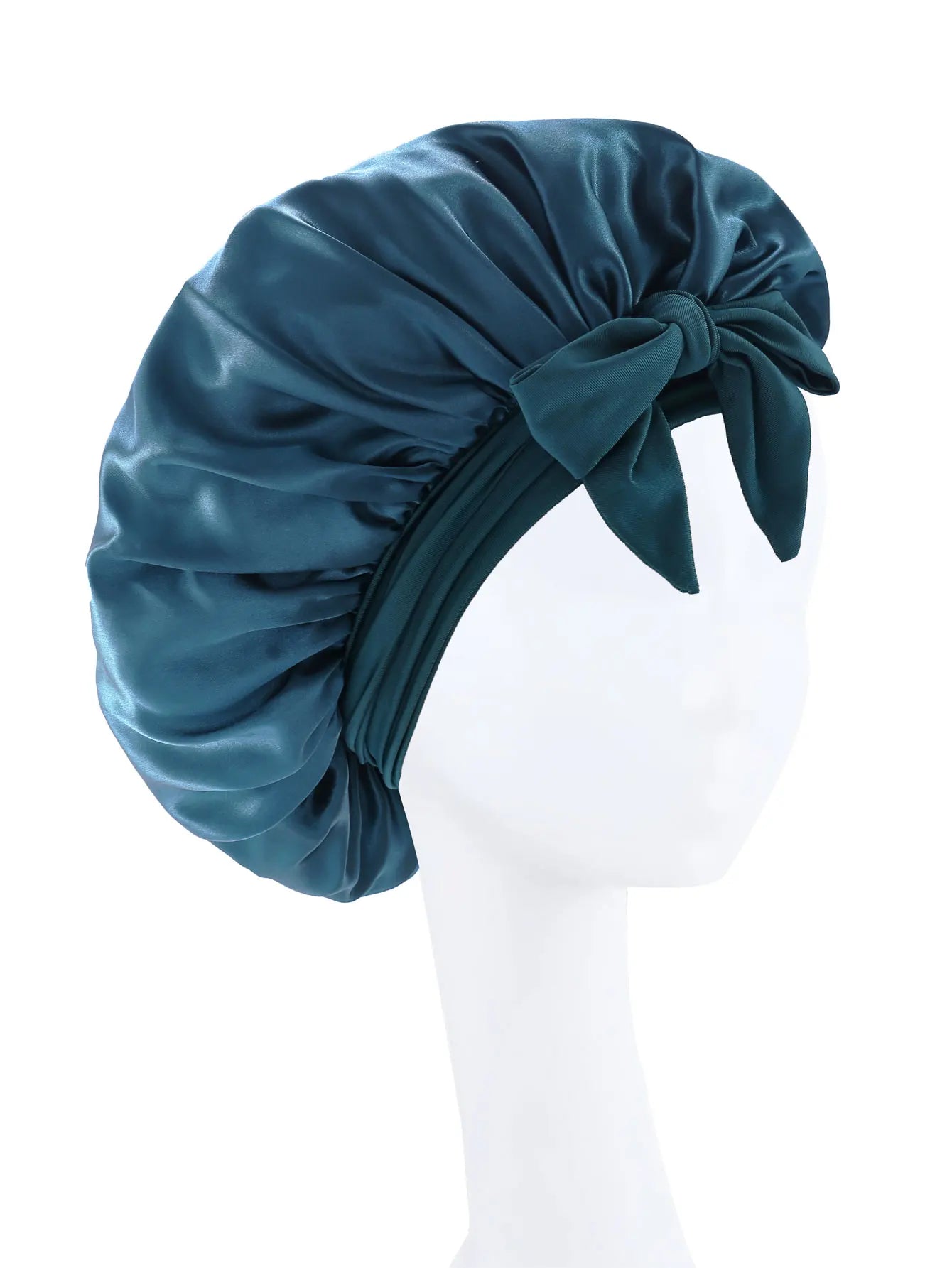 Silk Satin Sleep Bonnet – Adjustable Hair Bonnet for Women & Men